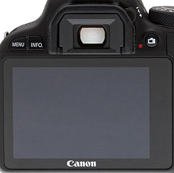 Canon SL1 review -- LCD monitor