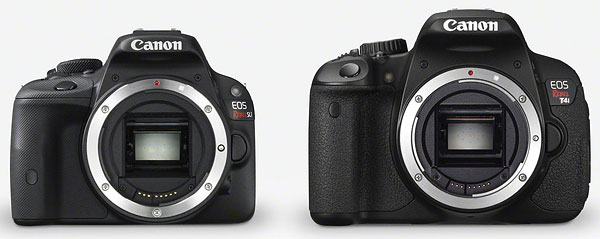 Canon SL1 review -- Comparison with Canon T4i