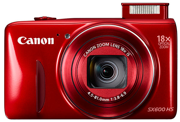 Canon SX600 HS review - front view