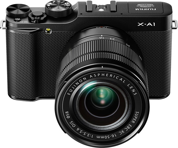 Fuji X-A1 review -- Front view