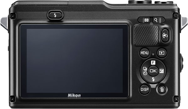 Nikon AW1 Review -- Rear view
