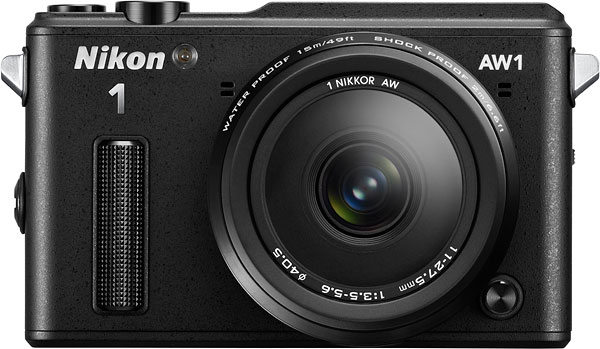 Nikon AW1 Review -- Front view