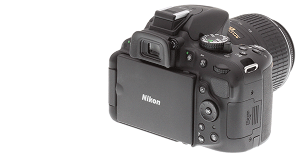 Nikon D5200 back