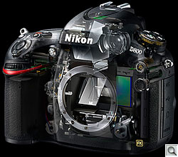 Nikon D800 internals