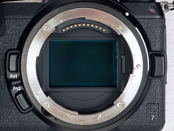 Nikon Z6 Review -- close-up of lens mount.