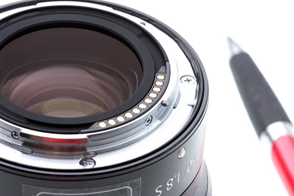 Nikon Z6 Review -- close-up of rear lens flange.