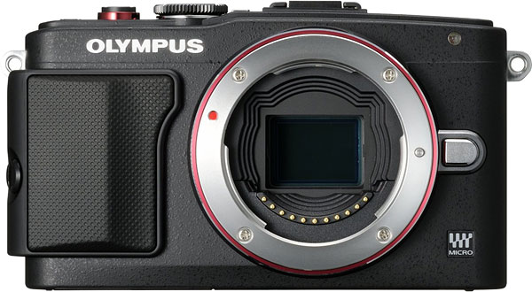Olympus E-PL6 Review -- Front view