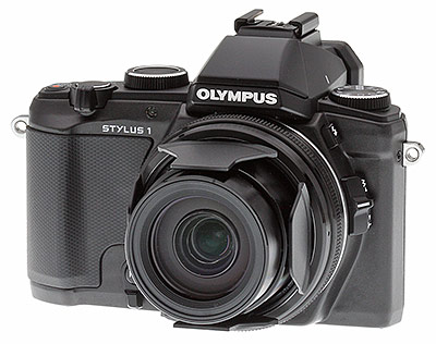 Olympus Stylus 1 Review -- left 3/4 shot