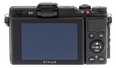 Olympus XZ-2 review: Back view