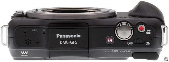 Panasonic GF5 Top