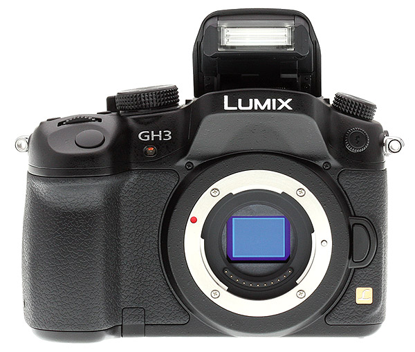 Panasonic GH3 review -- Front view