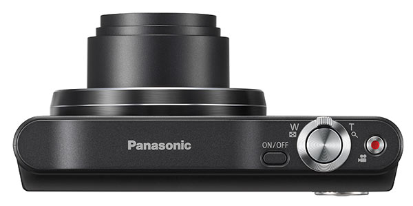 Panasonic SZ8 review - top view