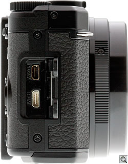 Pentax MX-1 Review -- Side