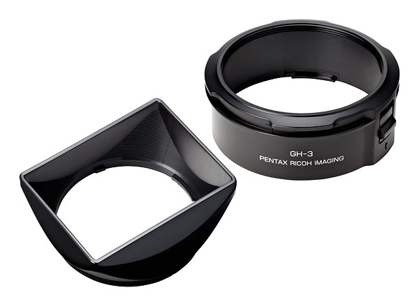 Ricoh GR review -- Lens hood and adapter