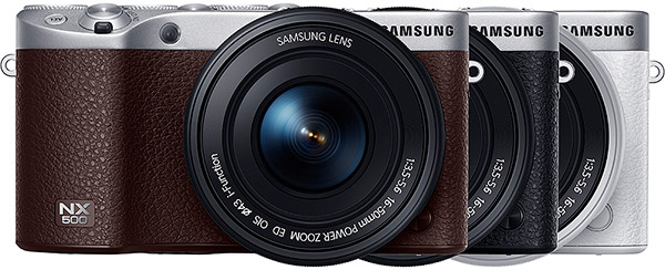 Samsung NX500 Review -- Product Image