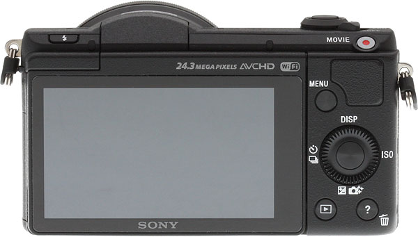 Sony A5100 Review -- rear view