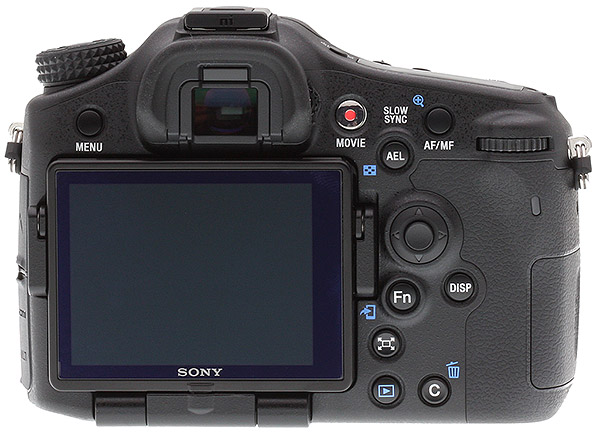 Sony A77 II Review -- Back view