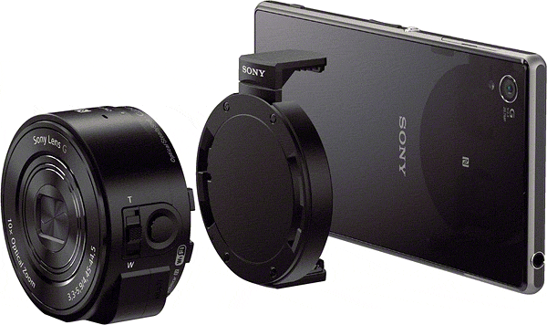 Sony QX10 review -- Mounting the lens