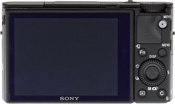 Sony RX100 III Review -- back view