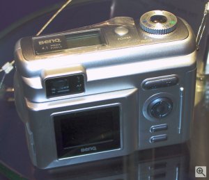 BenQ's DC4500 digital camera. Copyright (c) 2003, Michael R. Tomkins. All rights reserved. Click for a bigger picture!