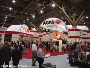 Agfa's PMA Booth - click for a bigger picture!
