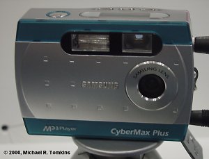 Samsung CyberMax 35 MP3 Front View - click for a bigger picture!
