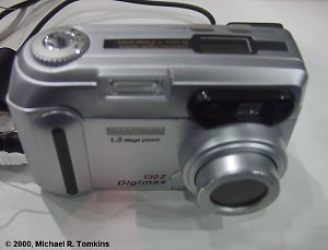 Samsung Digimax 130Z Front View - click for a bigger picture!