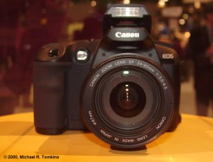 Canon's proposed EOS digital SLR (front view) - click for a bigger picture!