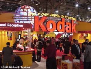 Kodak's PMA Booth - click for a bigger picture!