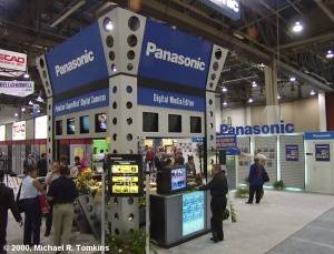 Panasonic's PMA Booth - click for a bigger picture!