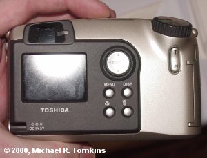 Toshiba PDR-M60 Rear View - click for a bigger picture!