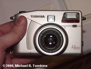 Toshiba PDR-M70 Front View - click for a bigger picture!