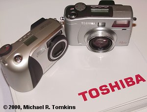 Toshiba PDR-M60 and PDR-M70 side by side - click for a bigger picture!