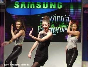 Samsung's PMA Show - click for a bigger picture!