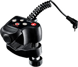 Manfrotto's 521PRO-i Lanc remote control. Photo provided by Lino Manfrotto + Co., S.p.A. Click for a bigger picture!