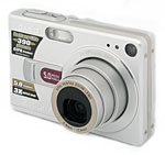 Casio's EXILIM ZOOM EX-Z50 digital camera. Copyright © 2005, The Imaging Resource. All rights reserved.