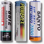 The top 3 in the July 25th Battery Shootout update.  Copyright © 2003, The Imaging Resource.  All rights reserved.