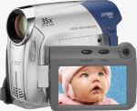 Canon's ZR800 digital camcorder. Courtesy of Canon, with modifications by Michael R. Tomkins.