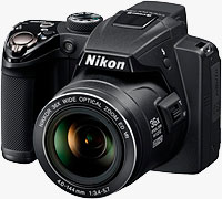 Nikon's Coolpix P500 digital camera. Photo provided by Nikon Inc.