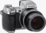 Sony's Cyber-shot DSC-H1 digital camera. Courtesy of Sony, with modifications by Michael R. Tomkins.