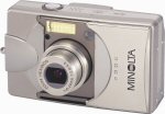 Minolta's DiMAGE G500 digital camera. Courtesy of Minolta, with modifications by Michael R. Tomkins.