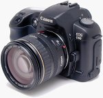 Canon's EOS D60 digital camera. Copyright © 2002, The Imaging Resource.  All rights reserved.