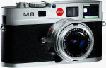 Leica's M8 digital camera. Courtesy of Leica, with modifications by Michael R. Tomkins.