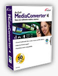 ArcSoft's Media Converter 4, product packaging. Photo provided by Arcsoft Inc.