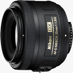 Nikon's AF-S DX Nikkor 35mm f/1.8G lens. Photo provided by Nikon Inc.