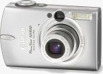Canon's PowerShot SD500 Digital ELPH. Courtesy of Canon, with modifications by Michael R. Tomkins.