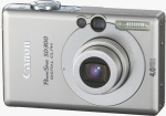 Canon's PowerShot SD300 digital camera. Courtesy of Canon, with modifications by Michael R. Tomkins.