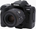 Sigma's SD10 digital camera. Copyright © 2003, The Imaging Resource. All rights reserved.
