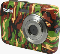 Rollei's Sportsline 60 in Camouflage color scheme. Photo provided by RCP-Technik GmbH & Co. KG.