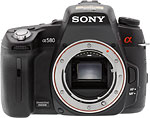 Sony Alpha DSLR-A580 digital SLR camera. Copyright © 2011, The Imaging Resource. All rights reserved.